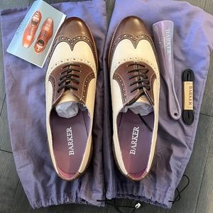 Barker England Freya Oxfords (never worn)